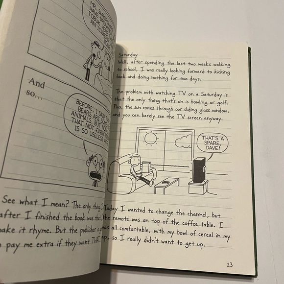 Diary of a Wimpy Kid: The Last Straw (Book 3) by Kinney, Jeff, Hardcover - Picture 5 of 5
